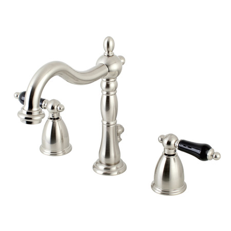 KINGSTON BRASS 8" Widespread Bathroom Faucet, Brushed Nickel KB1978PKL